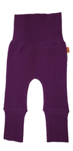 Charger l'image dans la galerie, Pantalon Évolutif Uni Aubergine