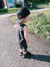 Charger l'image dans la galerie, Barboteuse Garçon Gris Chiné / Heater grey One piece for Boy